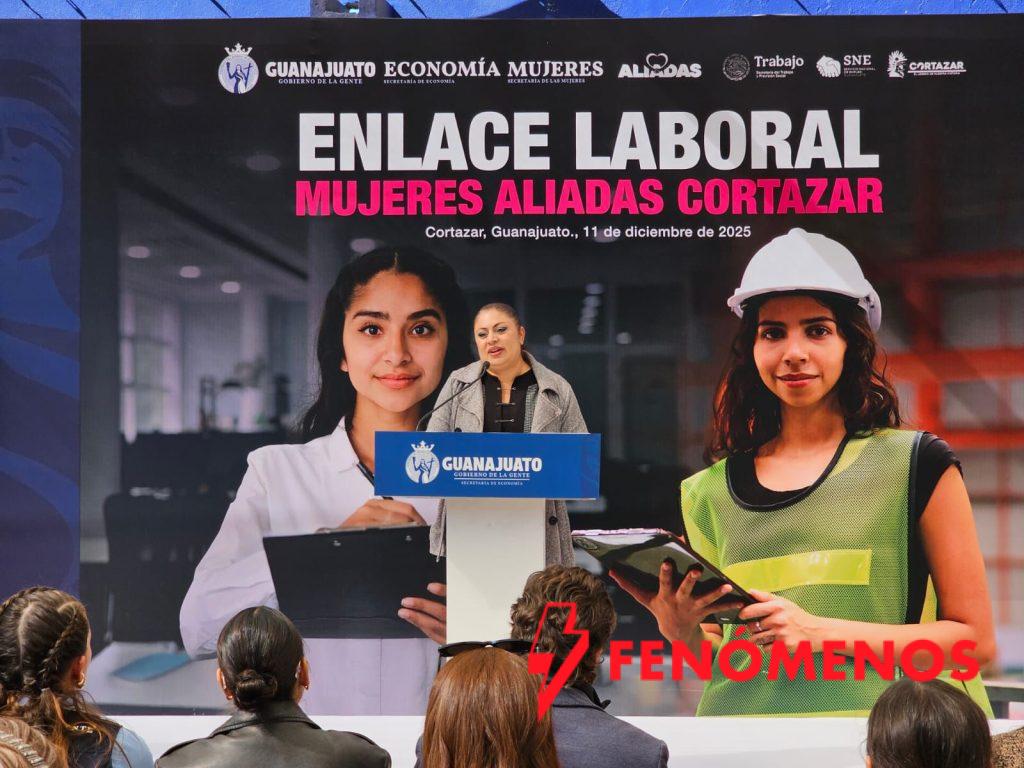 Enlace Laboral “Mujeres Aliadas” conecta talento femenino con 200 vacantes en Cortazar
