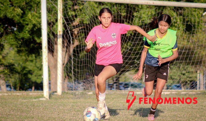 Finaliza INDE Tamaulipas proceso de visorías en futbol femenil rumbo a Olimpiada Nacional 2026