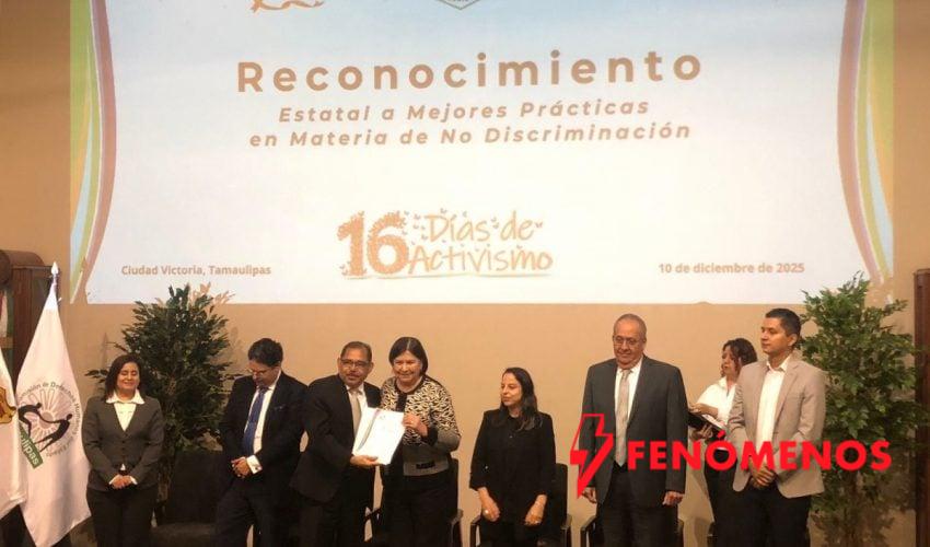 Instituto Tamaulipeco para los Migrantes es galardonado en prácticas de no discriminación