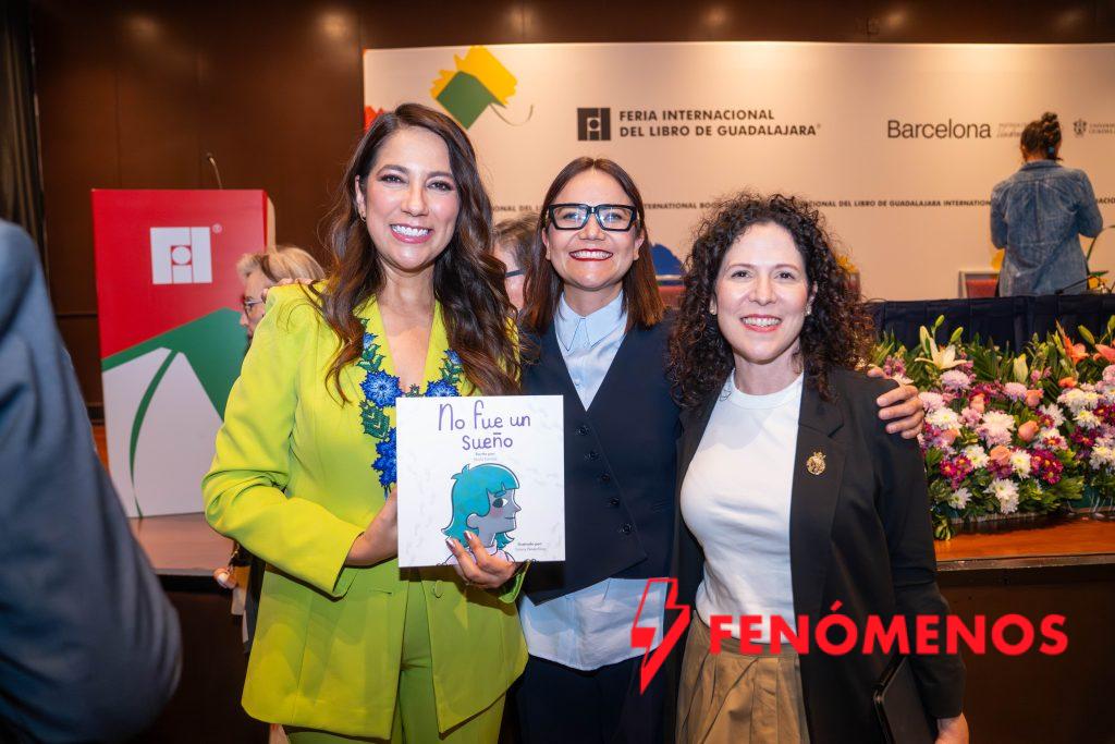 Participa Libia Dennise en el Foro Mujeres en el Poder, durante la FIL de Guadalajara