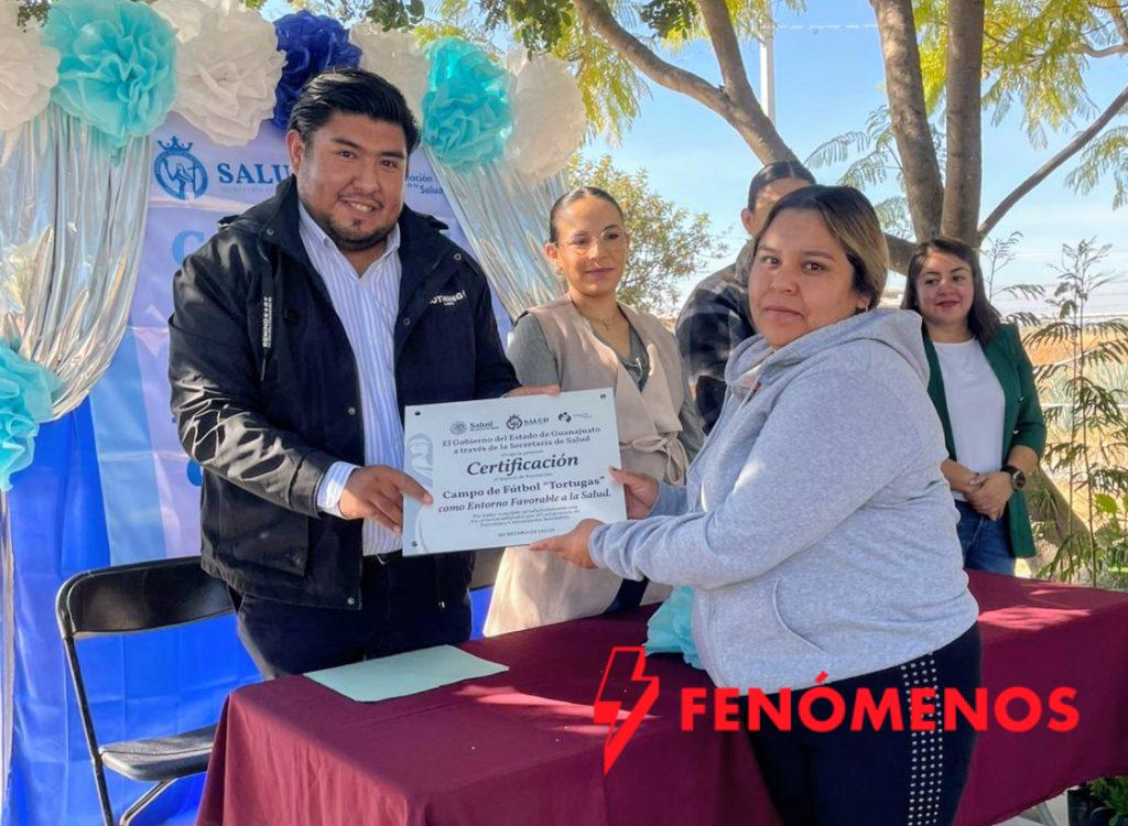SSG certificó a la comunidad rural de Las Tortugas en San Francisco del Rincón.