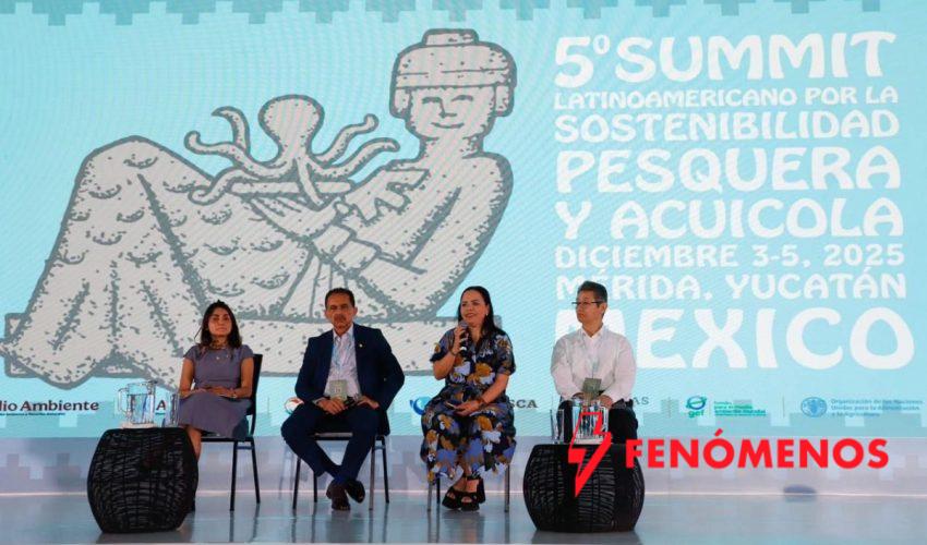 Impulsa Tamaulipas alianzas estratégicas en foro latinoamericano de sostenibilidad pesquera