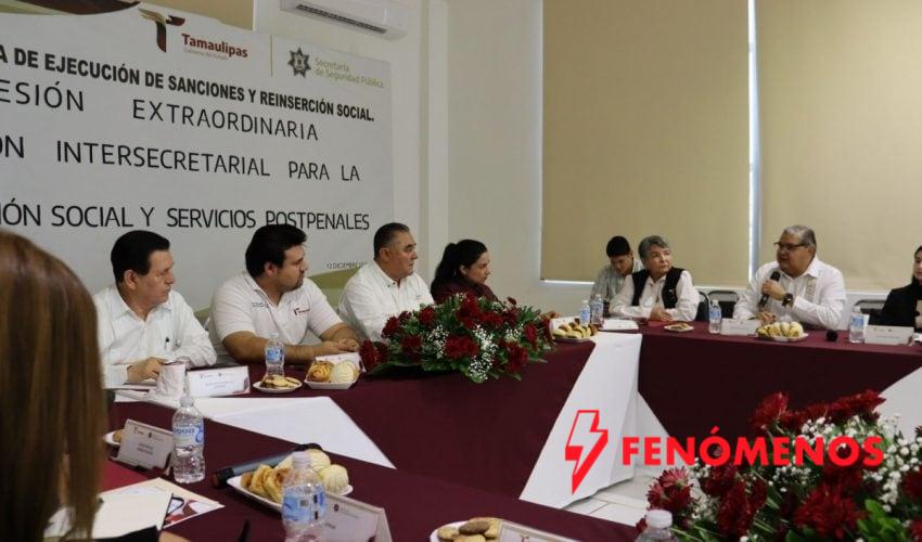 Celebra SSPT sesión extraordinaria de la Comisión Intersecretarial para la Reinserción Social y Servicios Post Penales