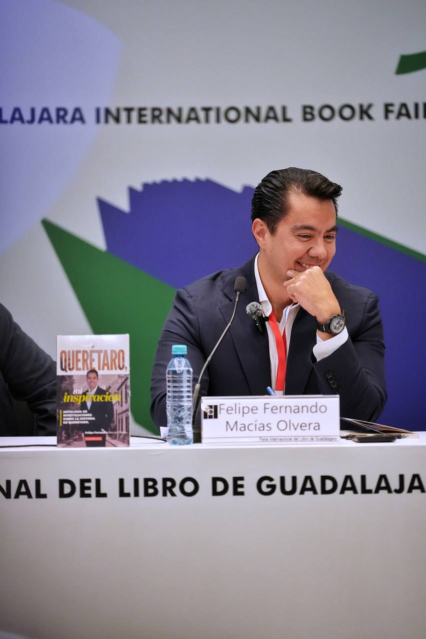 Imagen de Presenta Felifer Macías el libro “Querétaro, mi inspiración” en la FIL de Guadalajara 2025 7