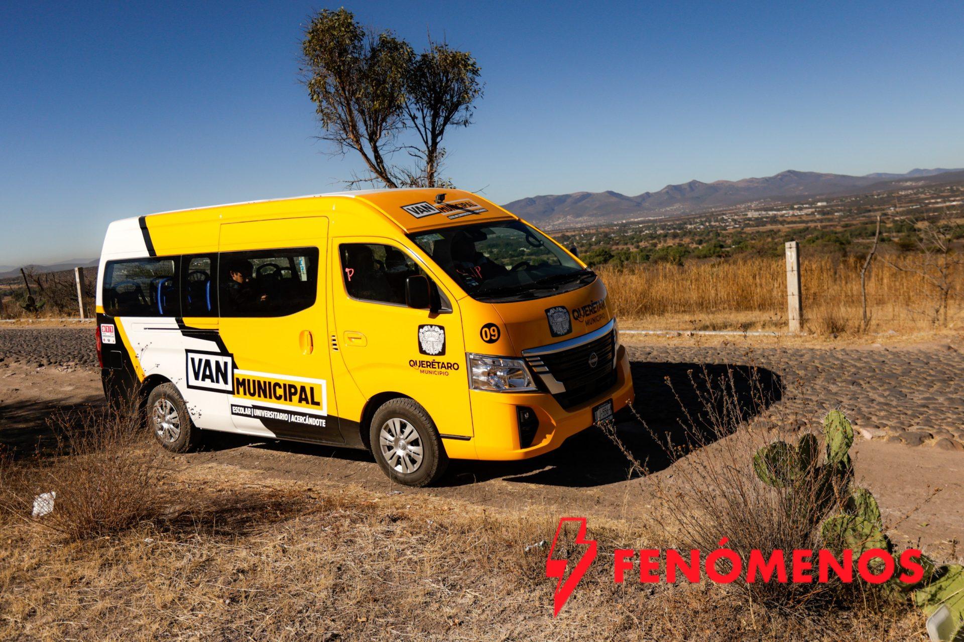 Reanuda Municipio de Querétaro Sistema de Transporte Comunitario Gratuito en Santa Rosa Jáuregui tras cierres carreteros