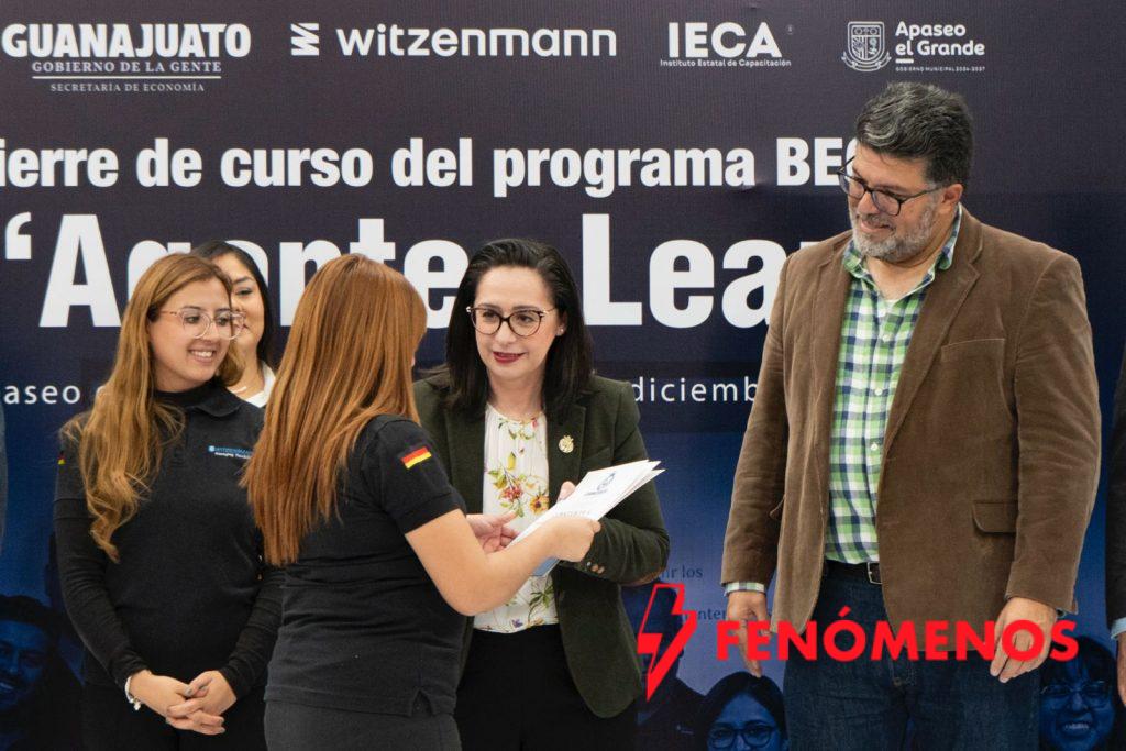 Guanajuato impulsa el desarrollo profesional y la empleabilidad con el programa Bécat “Agentes Lean”