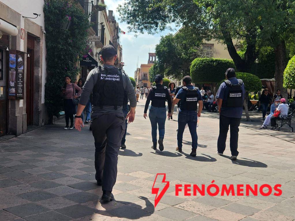 Operativo del Municipio de Querétaro deja cinco inspectores lesionados por agresiones