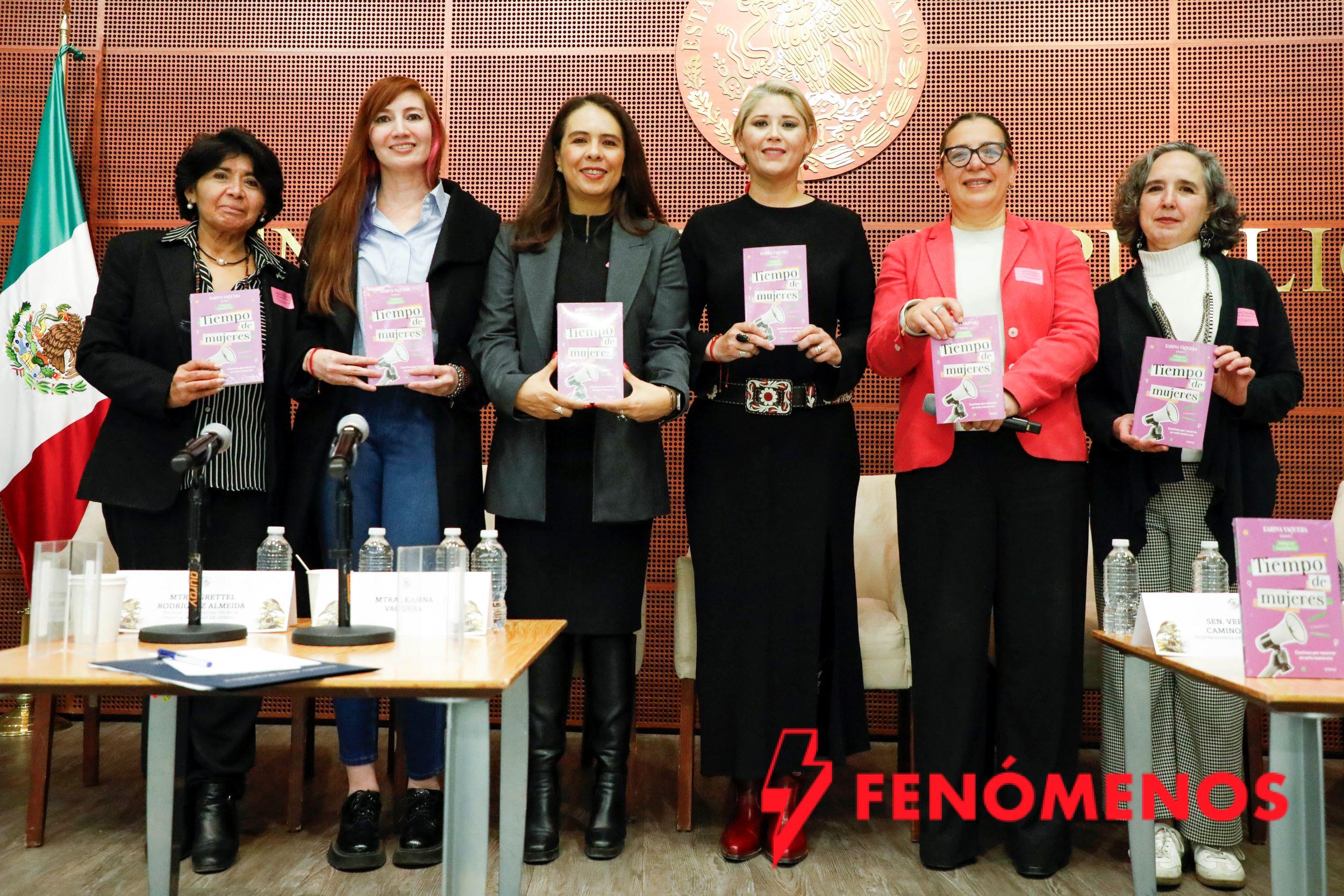 Presentan en el Senado el libro “Tiempo de mujeres”