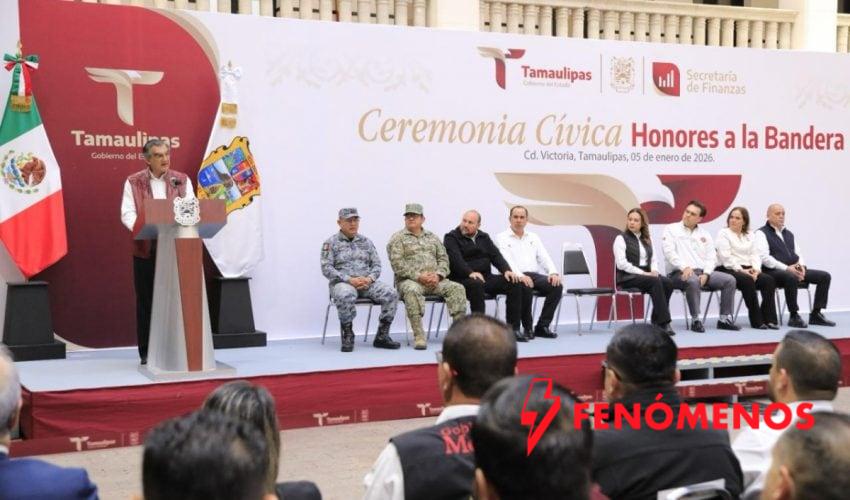 Tamaulipas inicia 2026 con estabilidad financiera: Américo Villarreal