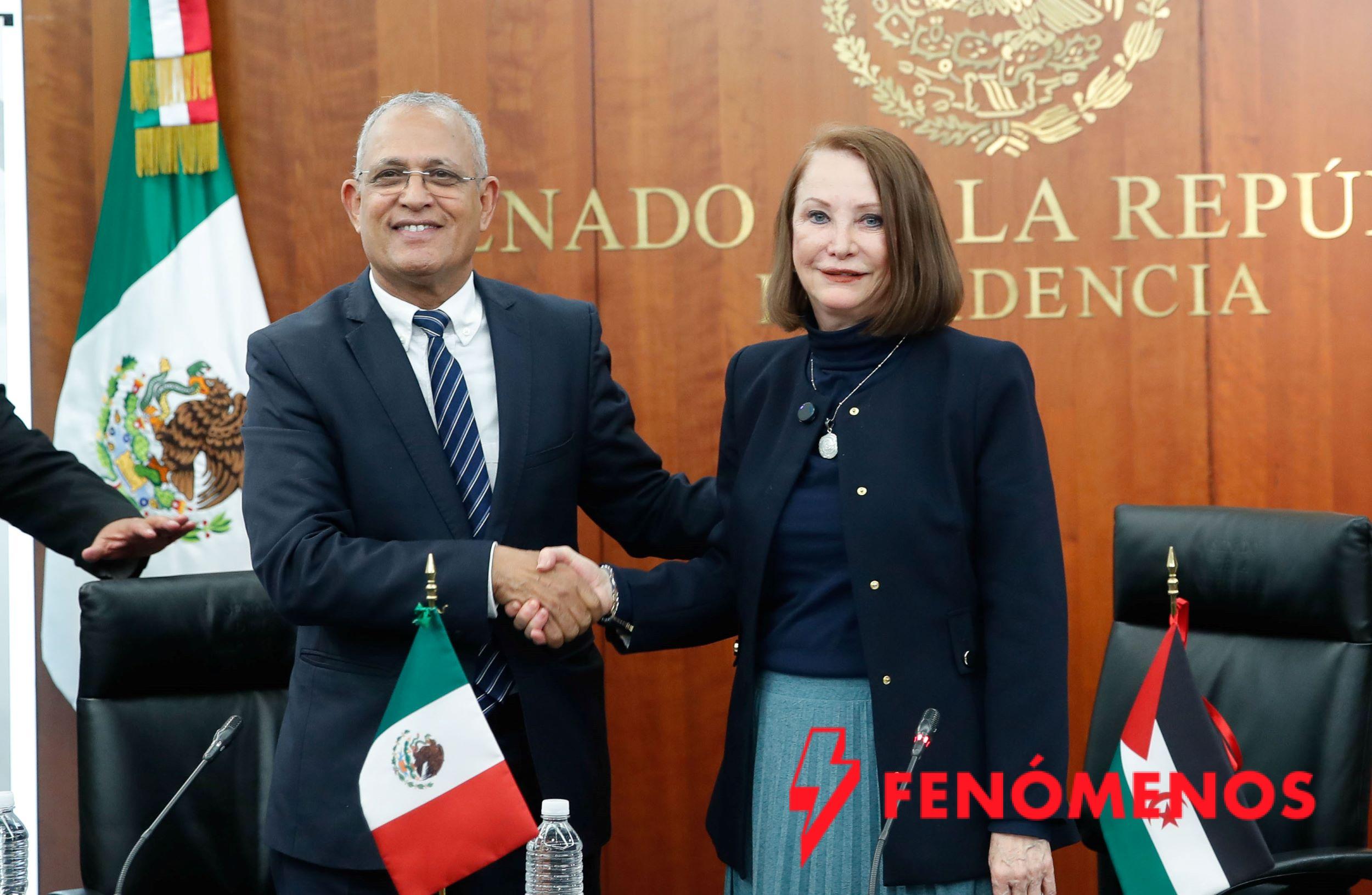 Se reúne Laura Itzel Castillo con el embajador de la República Árabe Saharaui, Mohamed Salec Abdesamad