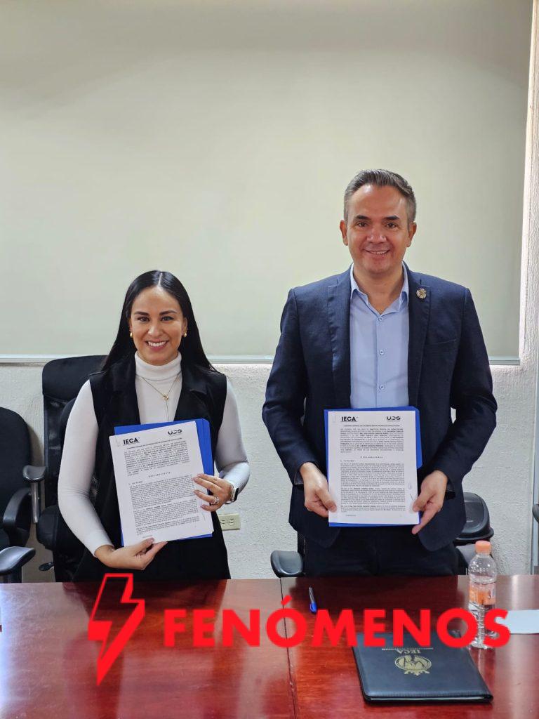 Fortalecen IECA y la UPG la formación académica y tecnológica de estudiantes