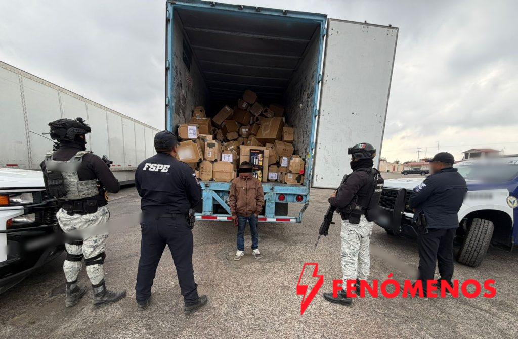 Policía Estatal de Caminos asegura mercancía valuada en 3.5 millones de pesos durante Operativo Blindaje Guanajuato