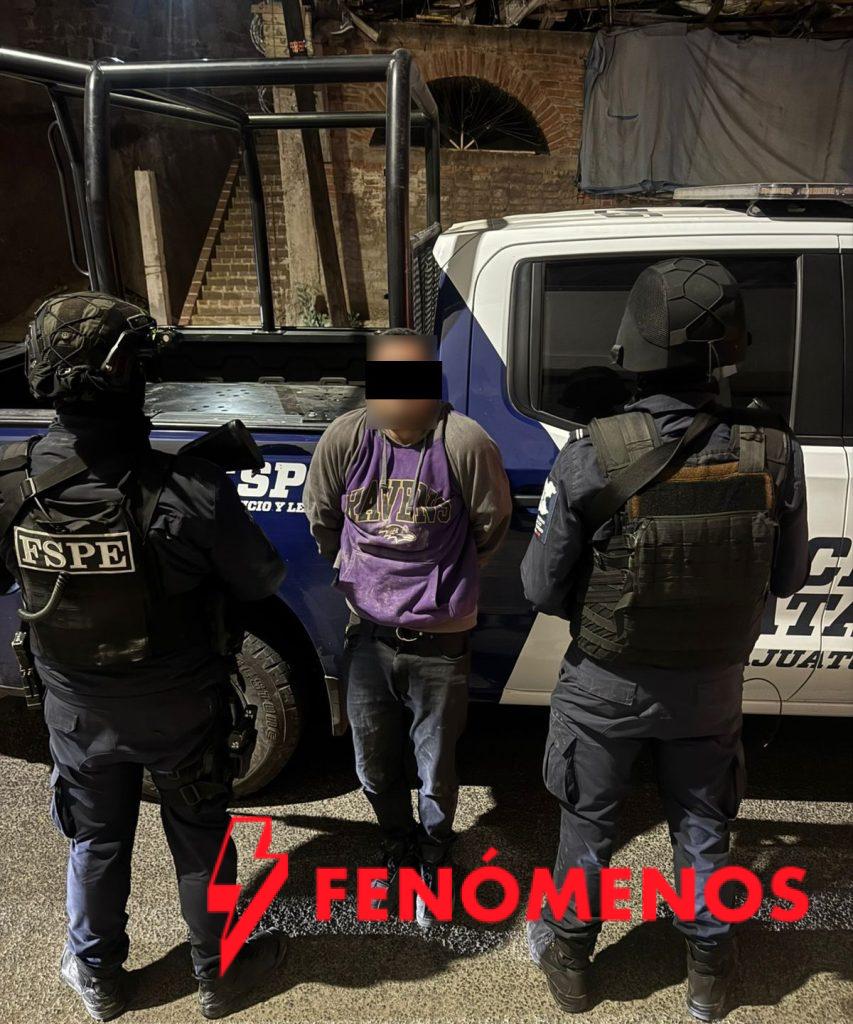 Rescata FSPE a persona menor de edad y detiene a presunto responsable en Guanajuato capital