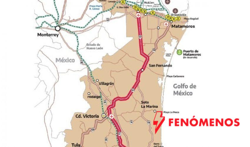 Corredor del Golfo Norte conectará todas las regiones de Tamaulipas