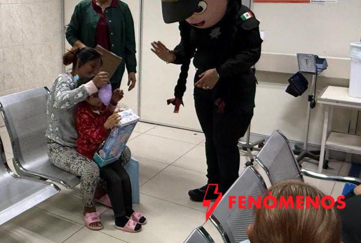 Guardia Estatal convive con niñez de ejidos, hospital y casa hogar