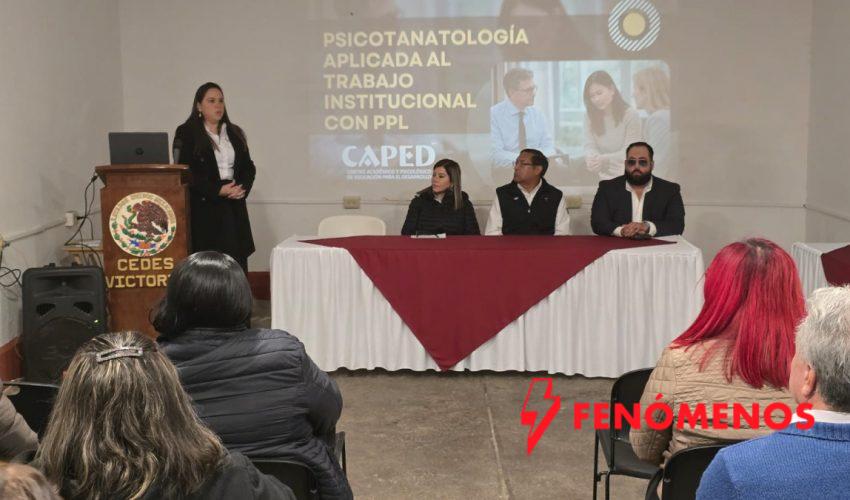 Fortalece CEDES Victoria salud emocional del personal penitenciario y administrativo