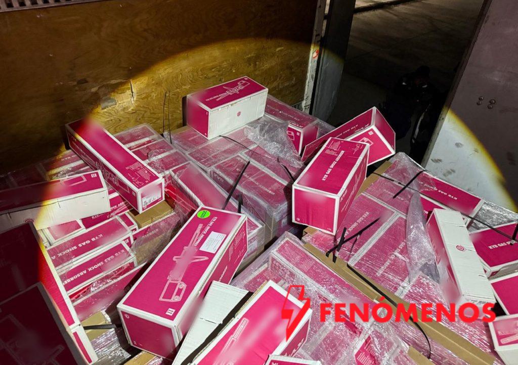 Asegura Secretaría de Seguridad y Paz vehículo con reporte de robo y recupera autopartes en Celaya