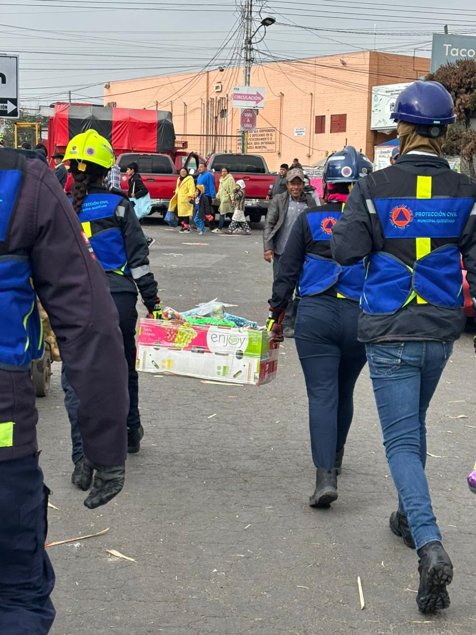 Imagen de Protección Civil realiza operativo contra pirotecnia ilegal en el Mercado de Abastos 2
