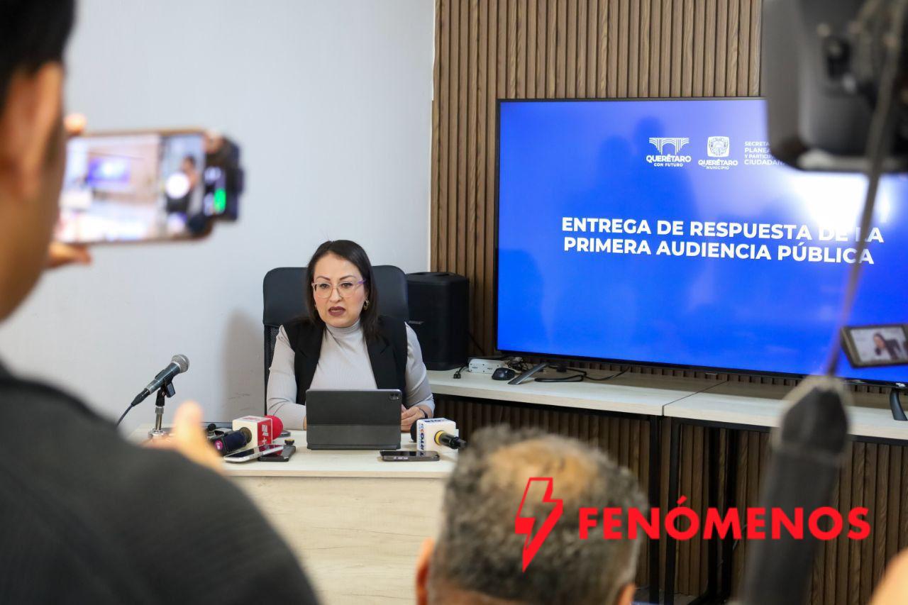 Municipio de Querétaro fortalece la participación ciudadana efectiva, entrega respuesta de la primera audiencia pública