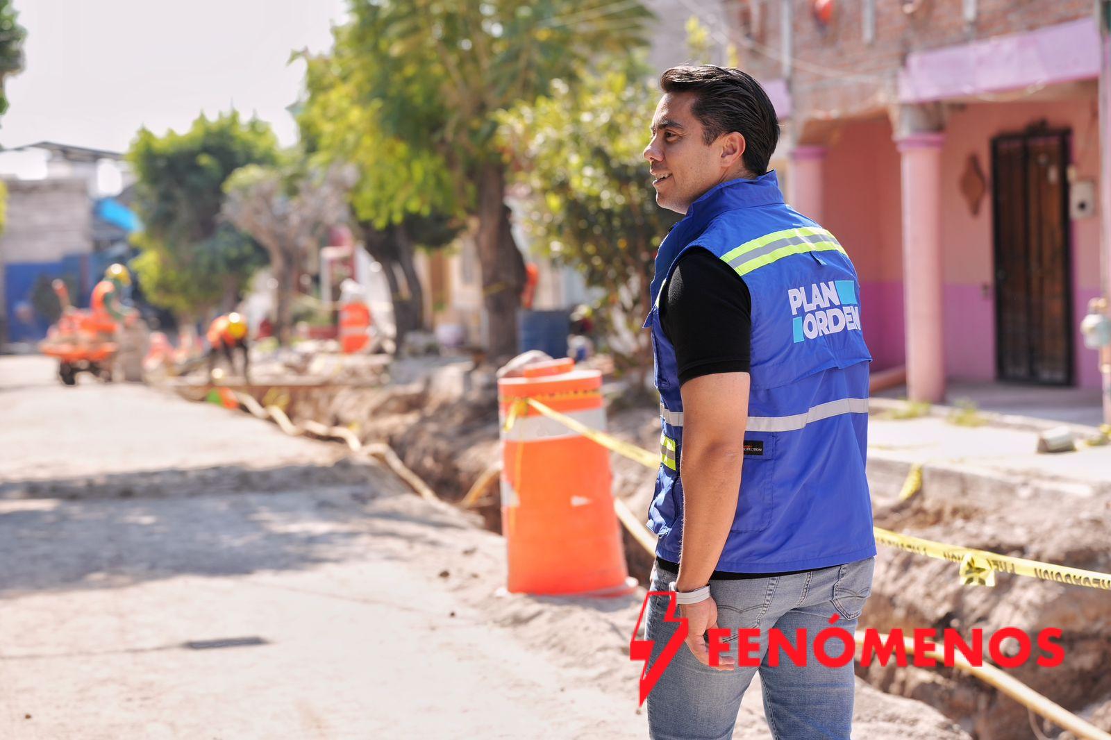 Supervisa Felifer Macías obra clave de prevención pluvial en Peñuelas