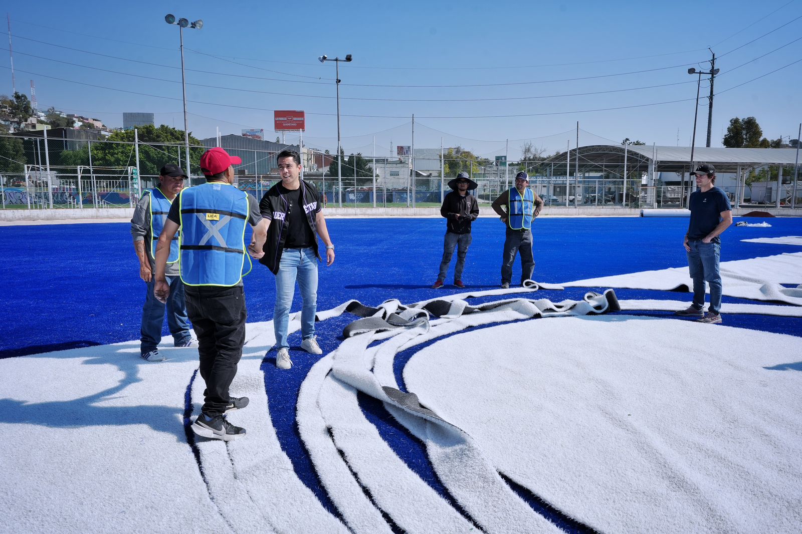 Imagen de Supervisa Felifer Macías rescate de la Unidad Deportiva San Pablo 11