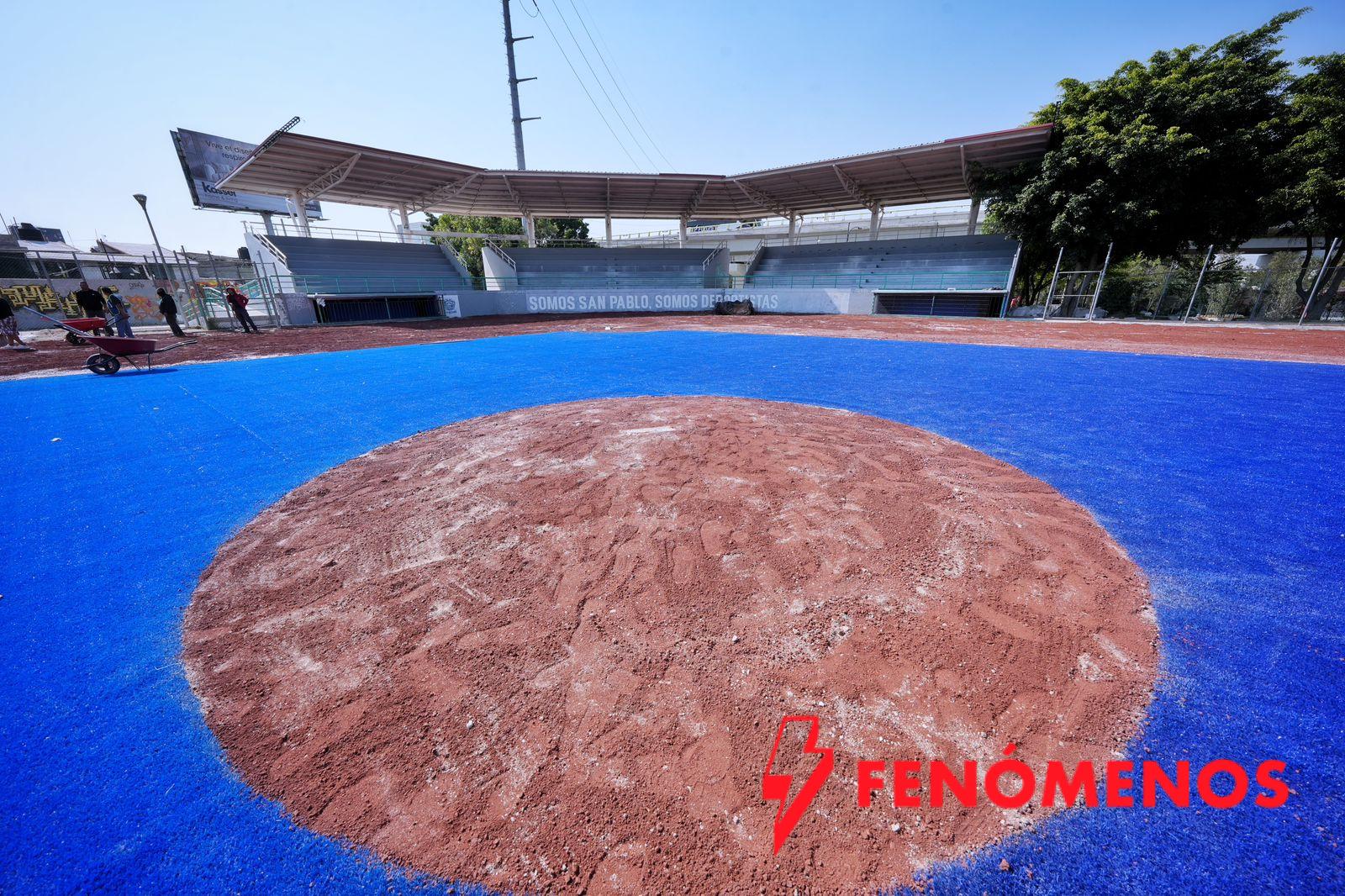 Supervisa Felifer Macías rescate de la Unidad Deportiva San Pablo