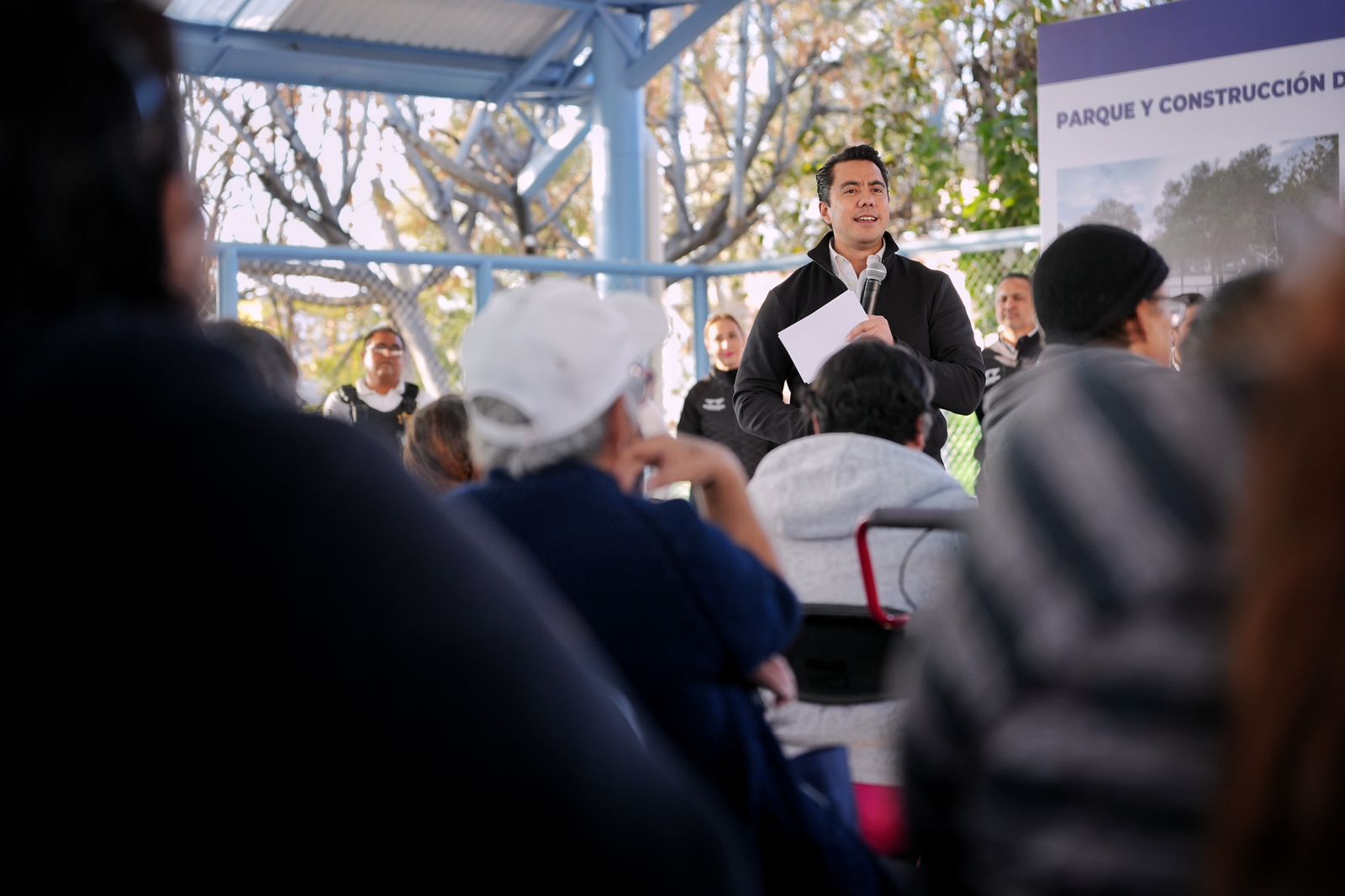 Imagen de Entrega Felifer Macías rehabilitación y arcotecho del parque en la colonia Patria Nueva 2