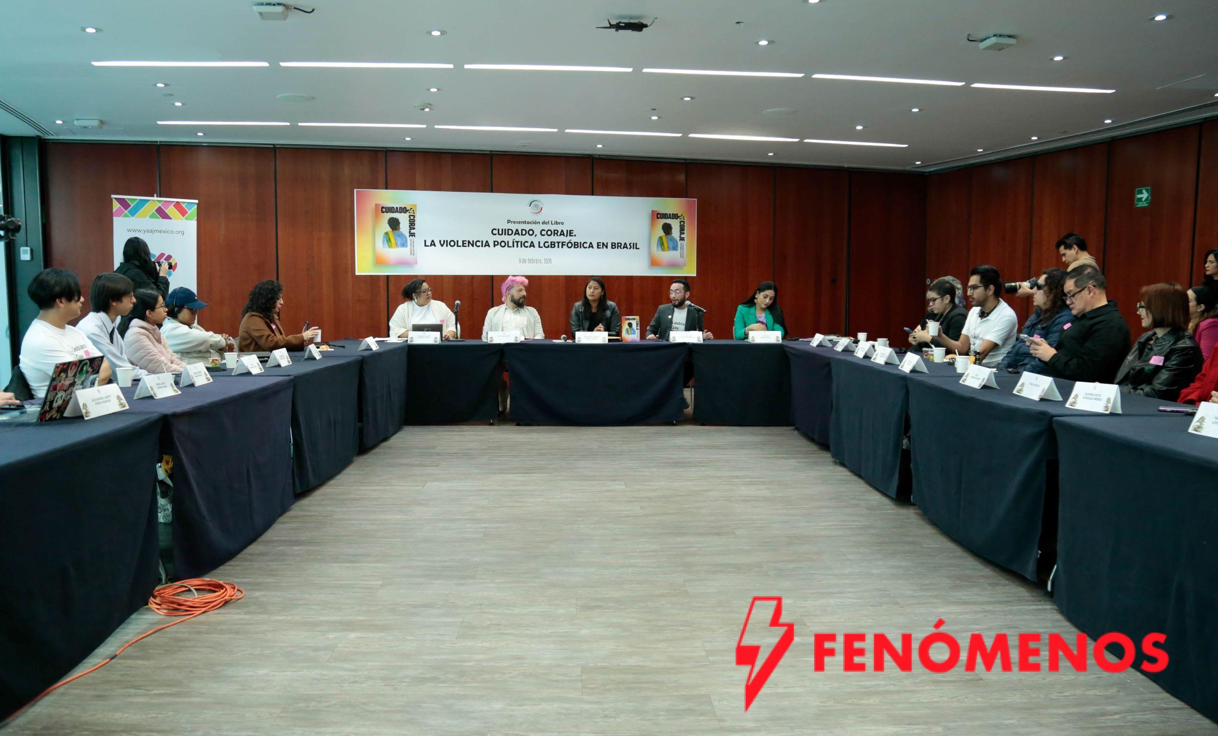 Presentan en el Senado el libro “Cuidado y Coraje: la Violencia Política LGBTfóbica en Brasil”