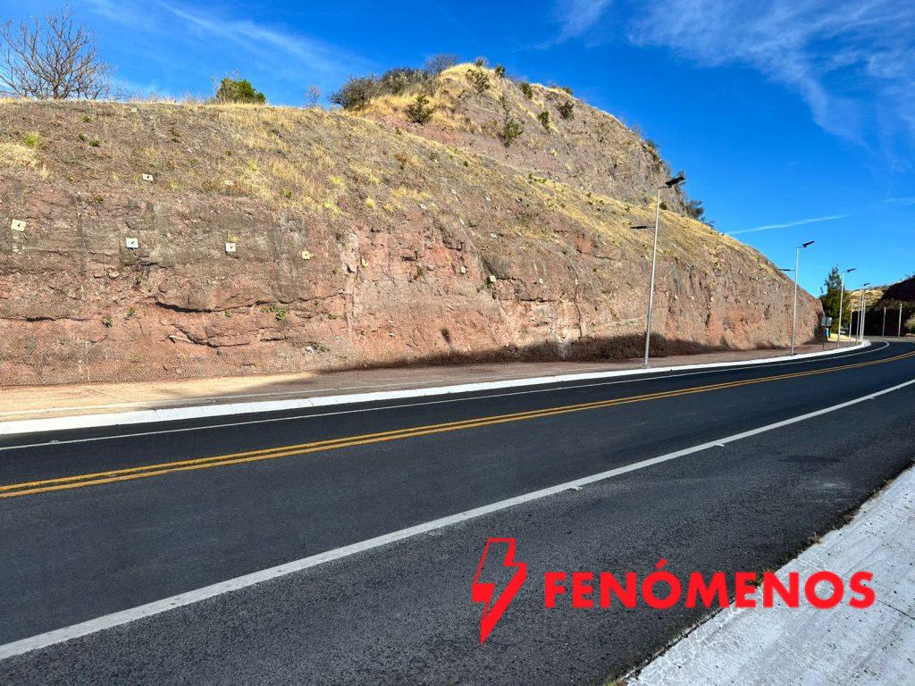 Concluye SOP estabilización de taludes de la vialidad Diego Rivera en Guanajuato capital