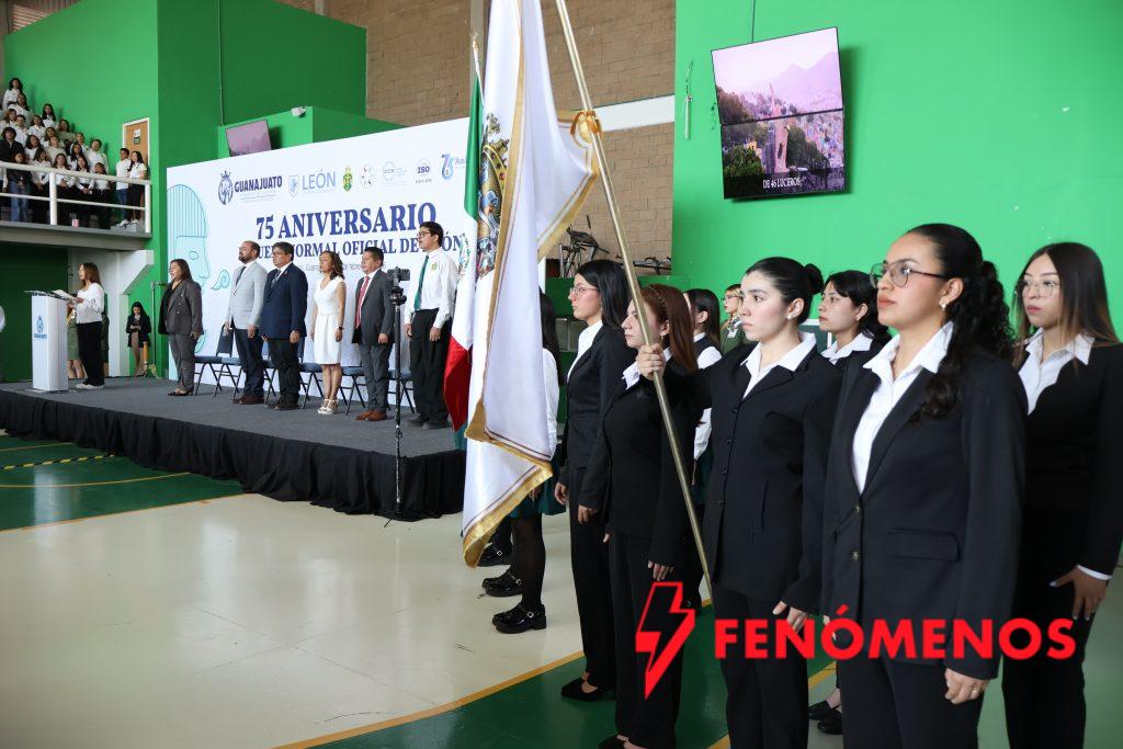 Escuela Normal Oficial de León celebra 75 años formando docentes que transforman Guanajuato