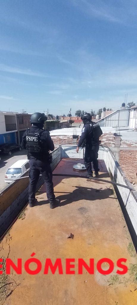 Asegura FSPE 17 mil litros de hidrocarburo en Villagrán