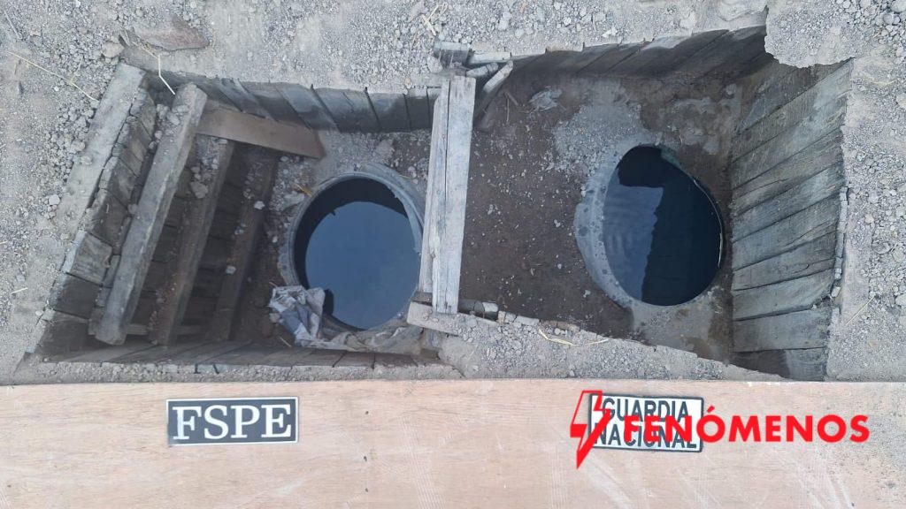 Aseguran FSPE y autoridades federales 50 mil litros de hidrocarburo en Villagrán