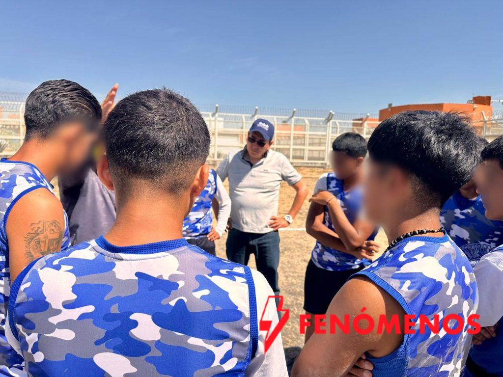 Brillan Diamantes Negros en torneo de tochito bandera en el Centro de Internamiento Especializado para Adolescentes