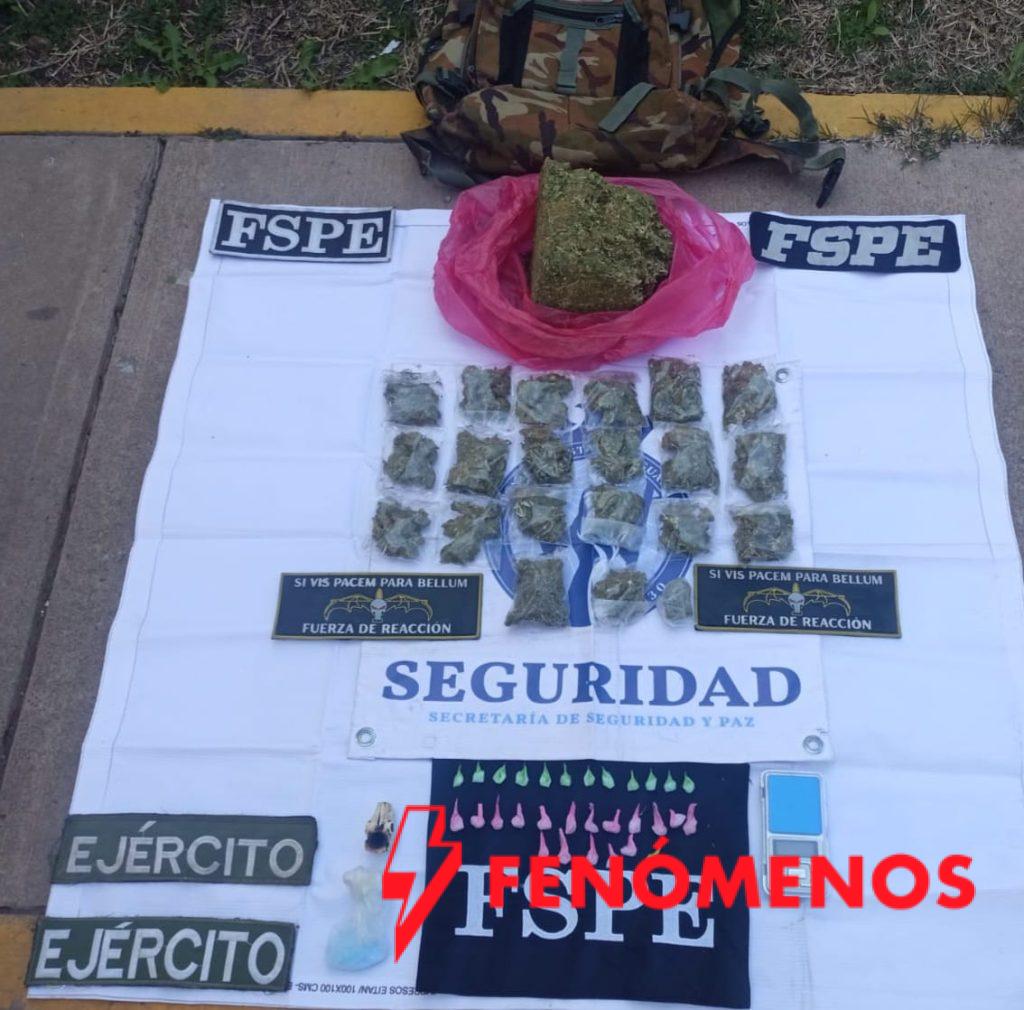 Detienen FSPE a dos presuntos distribuidores de droga en Pénjamo