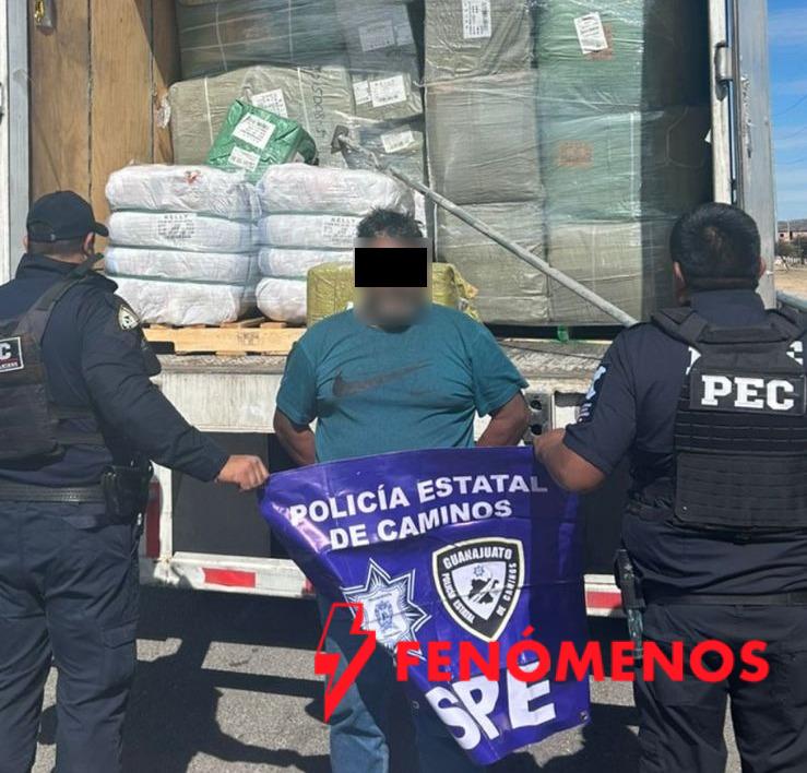Operativo Blindaje Guanajuato: aseguran dos tractocamiones con mercancía valuada en 9 millones de pesos