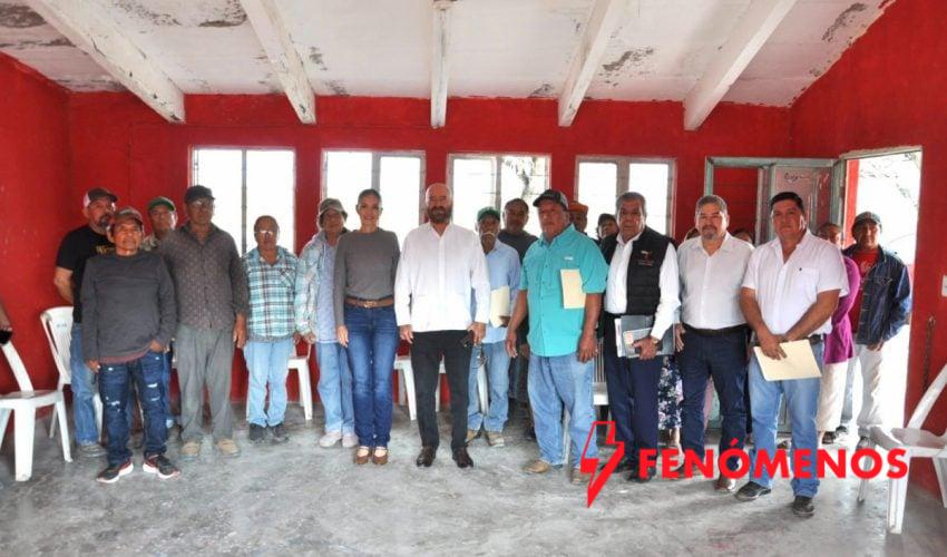 Atiende Secretaría de Recursos Hidráulicos problemática de agua en el ejido La Libertad Campesina de Jiménez