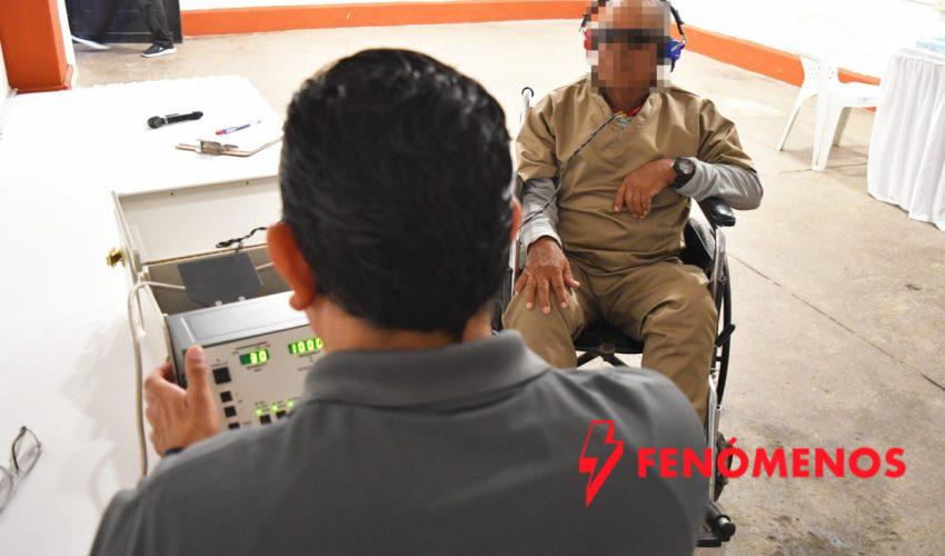 Adultos mayores del CEDES Victoria reciben atención audiológica por parte del DIF Tamaulipas