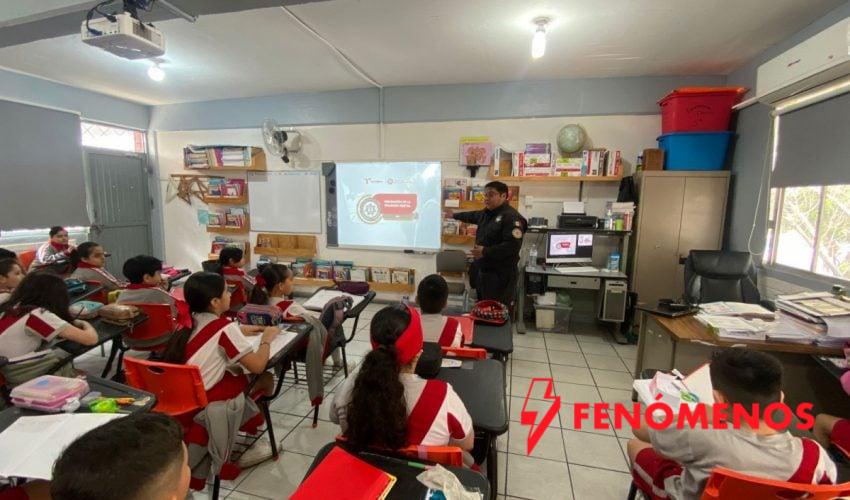 Promueven civismo digital y prevención de delitos cibernéticos entre estudiantes de primaria