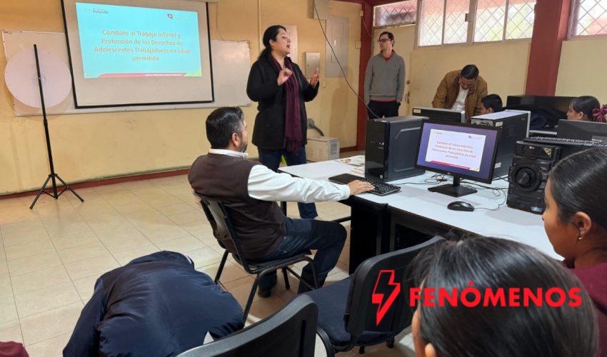 Fortalece STPS acciones contra el trabajo infantil en Ciudad Victoria