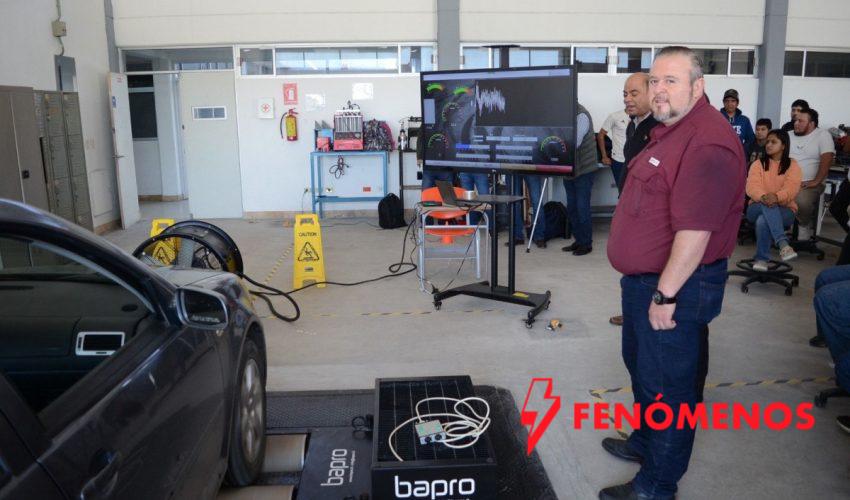 Fortalece UPV formación en Ingeniería en Sistemas Automotrices con dinamómetro automotriz