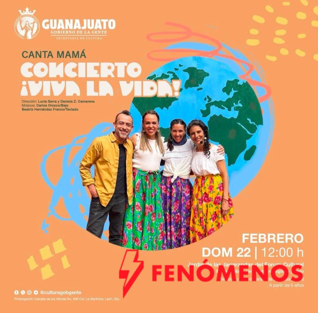 Canta Mamá presenta el concierto “¡Viva la Vida!” para las infancias