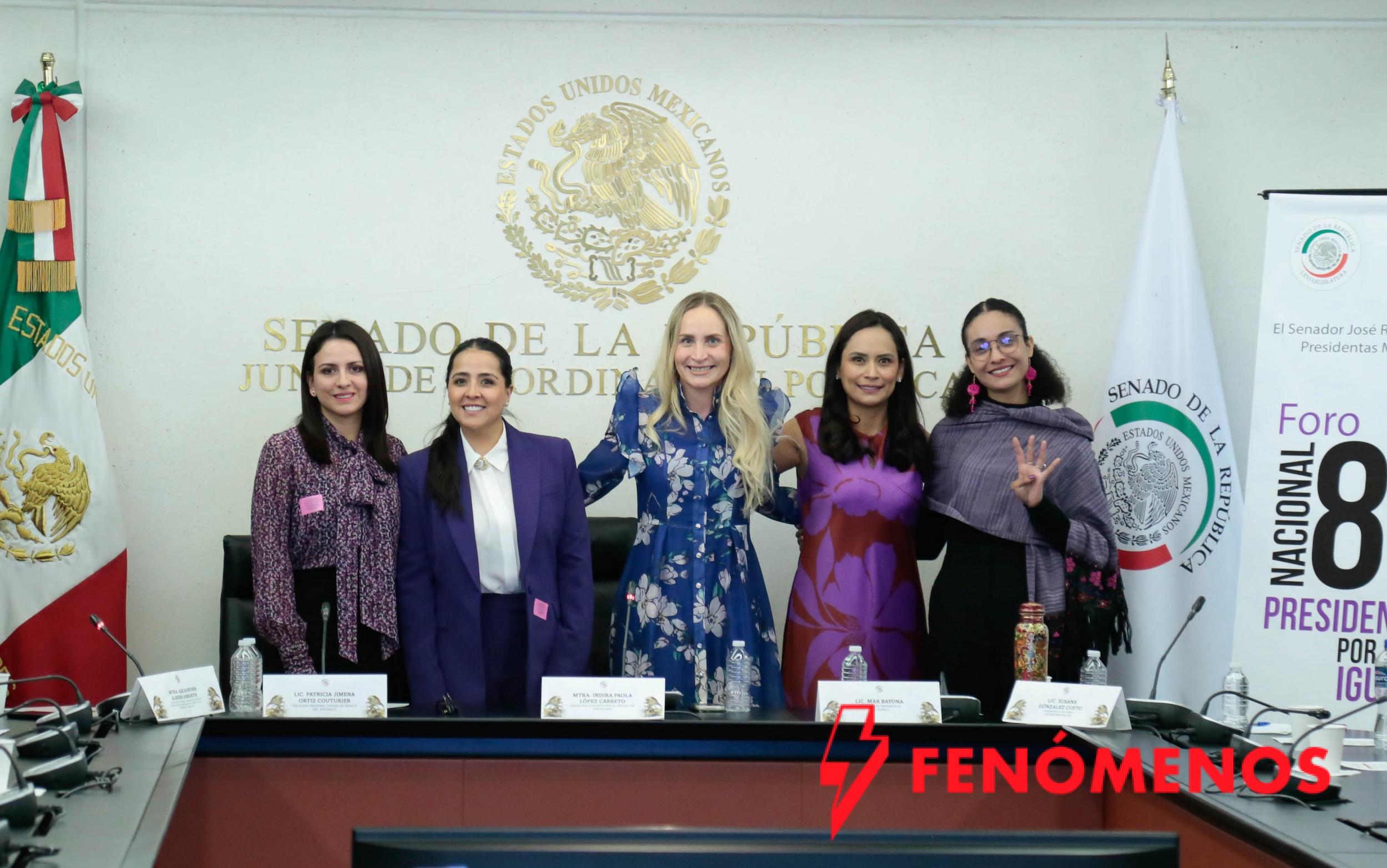 Realizan en el Senado el Foro Nacional 8M; participan mujeres de sectores público, privado y social