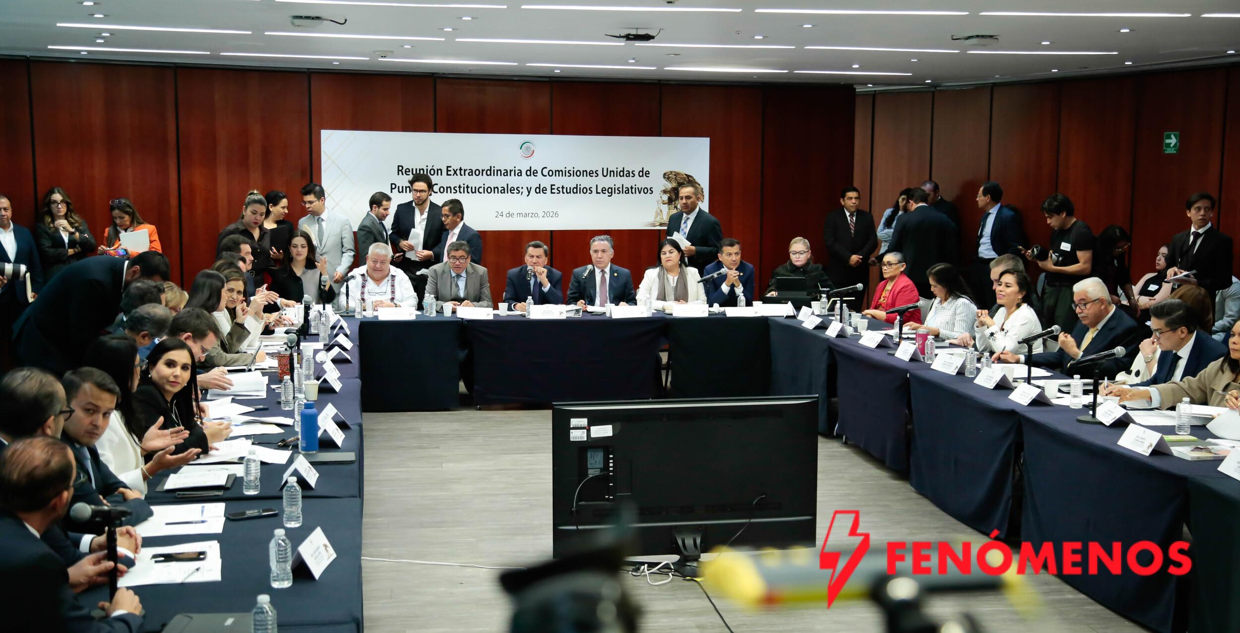 Aprueban en Comisiones del Senado proyecto para reducir privilegios y fortalecer la revocación de mandato