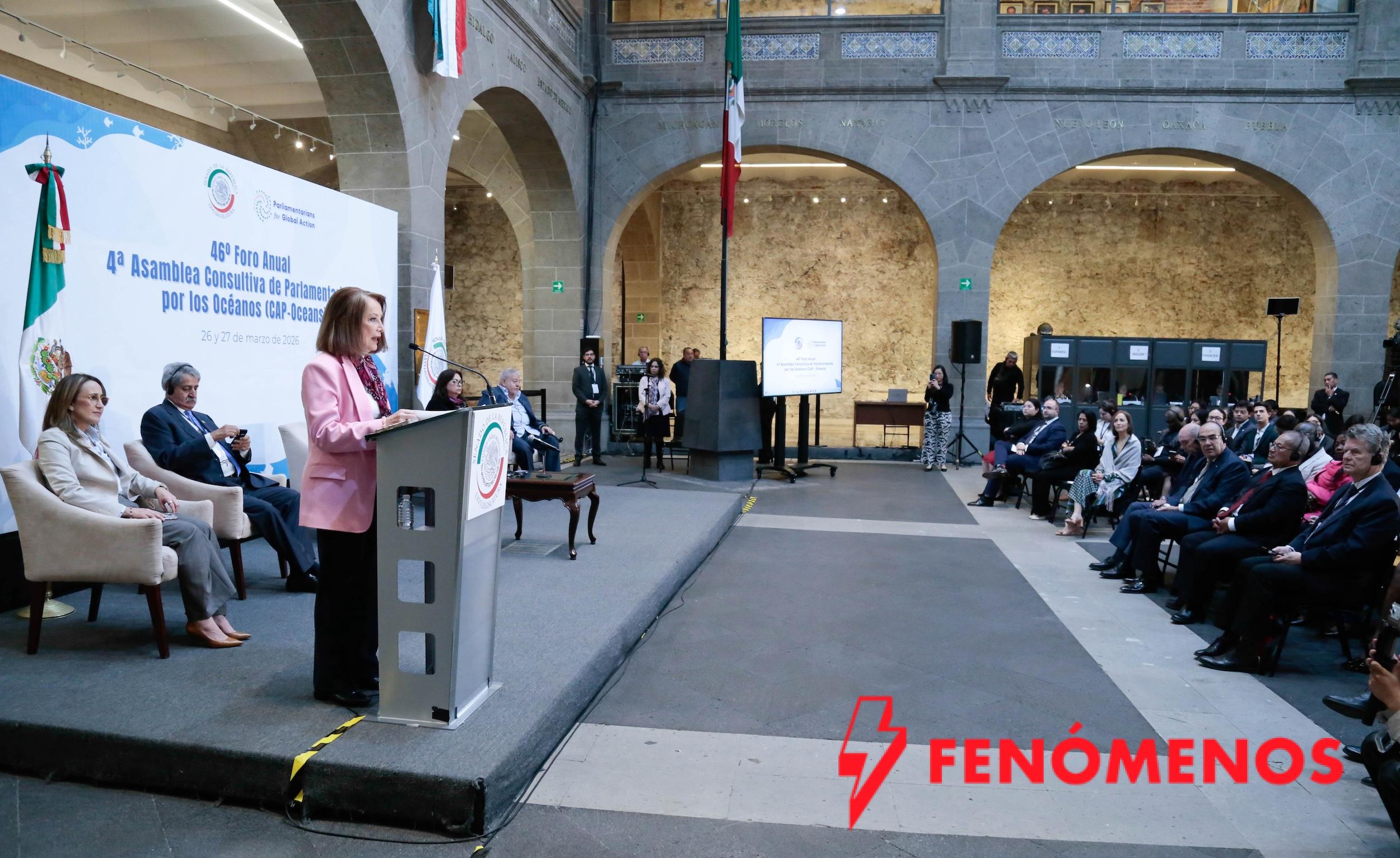 Impulsa Laura Itzel llamado a cooperación internacional para defender los océanos y resguardar el equilibrio del planeta