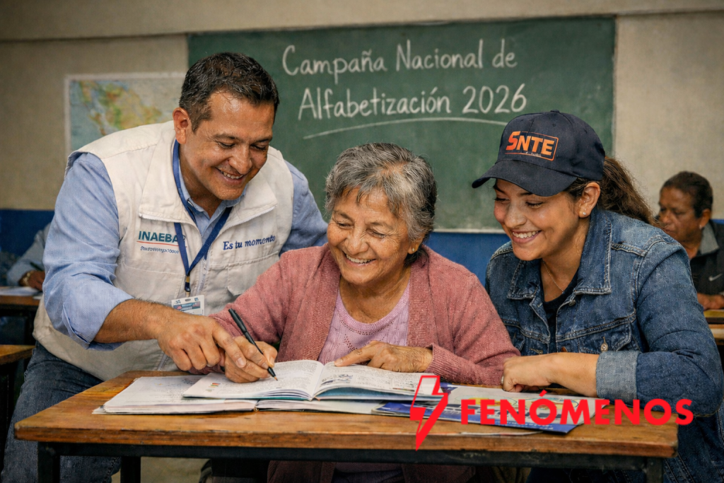 INAEBA invita a docentes de Guanajuato a sumarse a la Campaña Nacional de Alfabetización 2026