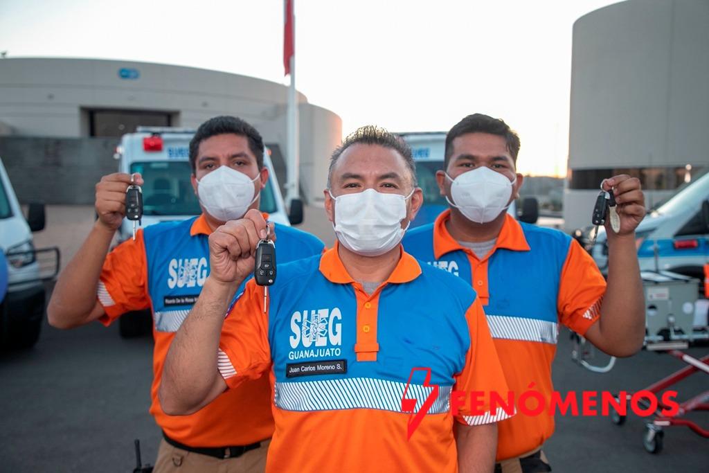 SSG renueva parque vehicular de urgencias para fortalecer atención prehospitalaria.