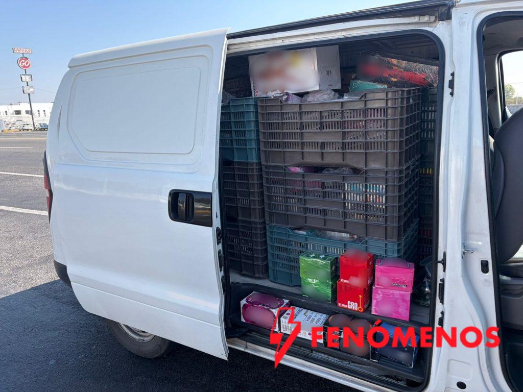 Asegura PEC mercancía con valor de 500 mil pesos en la autopista Salamanca-Morelia