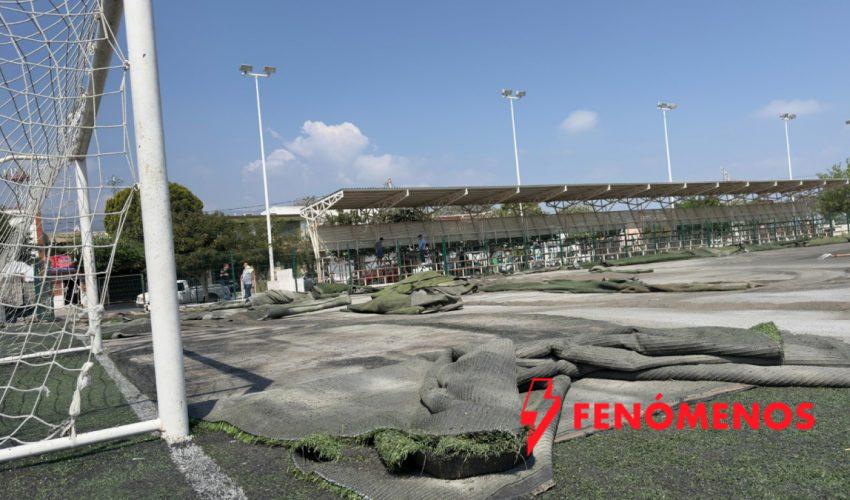 Inicia la rehabilitación de la cancha Enrique Borja de Ciudad Victoria