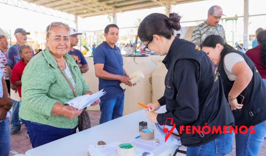 Llegan apoyos de SEBIEN a Abasolo