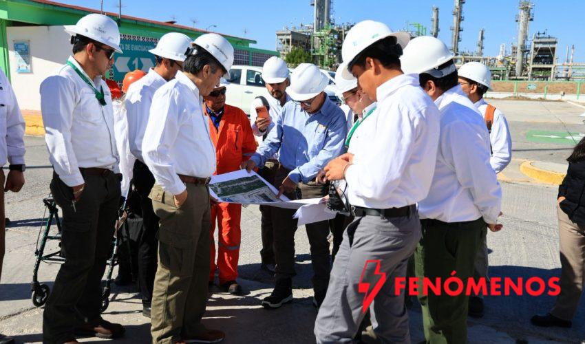 Supervisa CENAGAS, SEDENER y CENAM avances del Complejo Procesador de Gas Burgos en Reynosa